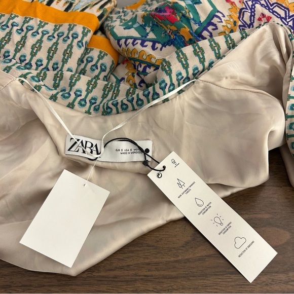 Zara Patterned Midi Dress - Picture 6 of 13